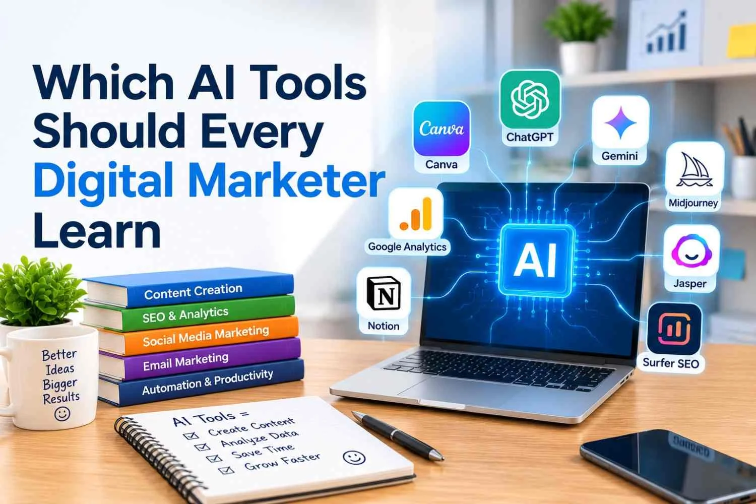 AI Tools Every Digital Marketer